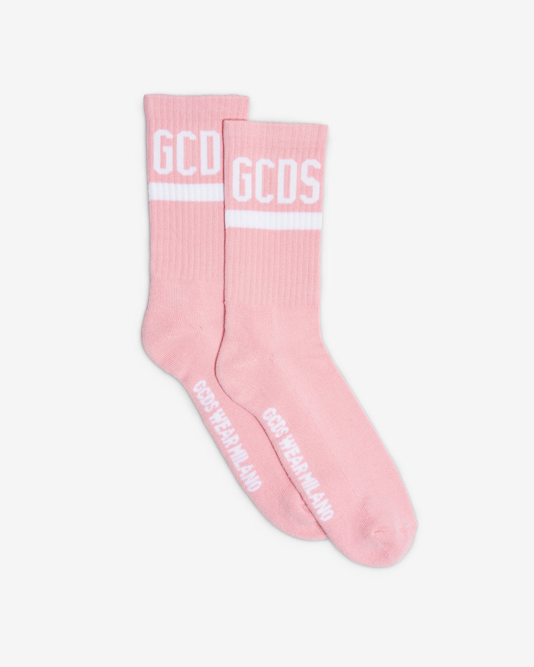 Gcds logo socks: Unisex Socks Pink | GCDS