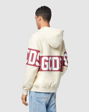 Load image into Gallery viewer, Gcds logo band regular hoodie: Men Hoodies Bordeaux | GCDS
