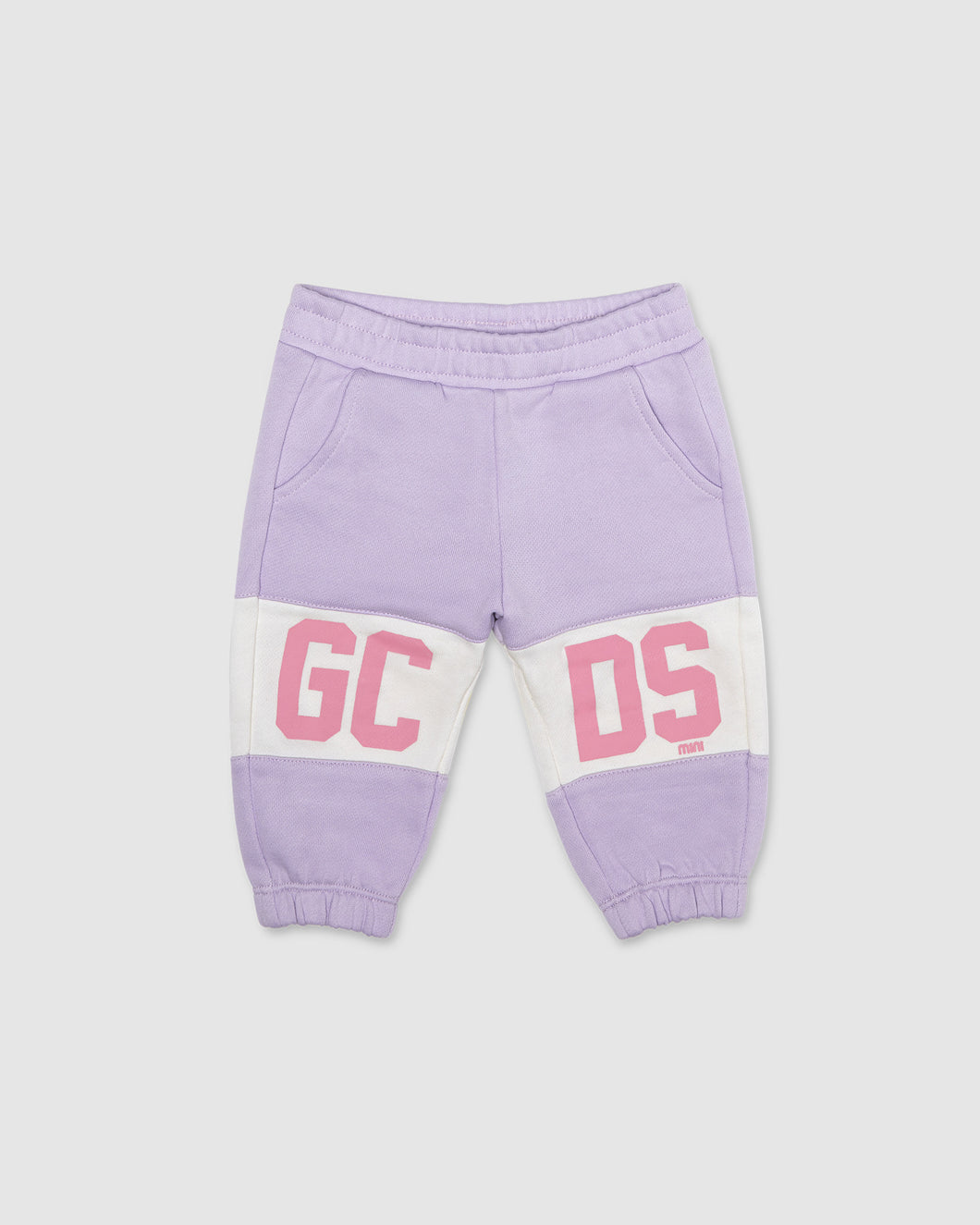 Baby Gcds Logo band Sweatpants: Unisex Trousers Lilac | GCDS