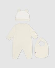 Load image into Gallery viewer, Gcds Logo band Three-Piece Baby Set: Unisex Playsuits and Gift Set Whitecap Grey | GCDS
