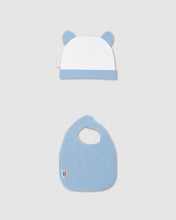 Load image into Gallery viewer, GCDS logo motif Two-piece Baby Gift Set: Unisex  Playsuits and Gift Set Light blue | GCDS
