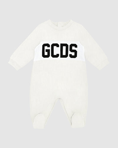 GCDS logo motif Playsuit: Unisex  Playsuits and Gift Set Off white | GCDS