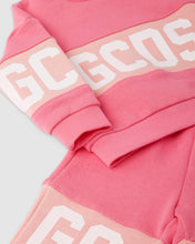Load image into Gallery viewer, Baby GCDS logo motif tracksuit: Unisex  Hoodie and tracksuits  Cradle Pink | GCDS
