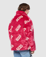 Load image into Gallery viewer, Gcds faux fur jacket: Unisex Outerwear Fuchsia | GCDS
