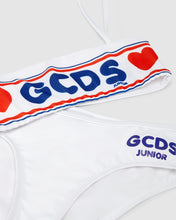 Load image into Gallery viewer, GCDS logo Bikini: Girl Swimwear  White | GCDS
