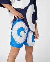 Load image into Gallery viewer, Andy logo swim shorts: Boy  Swimwear  Blue | GCDS
