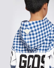 Load image into Gallery viewer, GCDS Vichy Hoodie: Unisex  Hoodie and tracksuits  Dark Blue | GCDS
