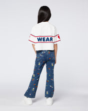 Load image into Gallery viewer, Crop GCDS logo t-shirt: Girl T-Shirts  White | GCDS
