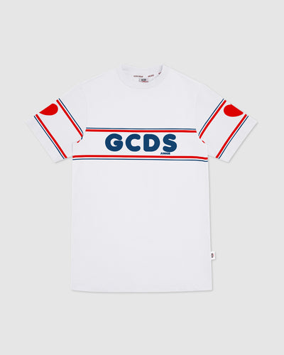 GCDS logo Dress: Girl Dress  White | GCDS