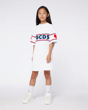 Load image into Gallery viewer, GCDS logo Dress: Girl Dress  White | GCDS
