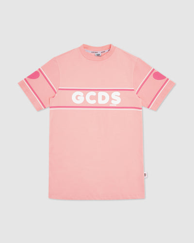 GCDS logo Dress: Girl Dress  Pink | GCDS