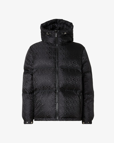 Gcds Monogram Puffer Jacket | Men Coats & Jackets Black | GCDS®
