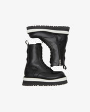 Load image into Gallery viewer, Buckle Commando Boots | Unisex Boots Black | GCDS®
