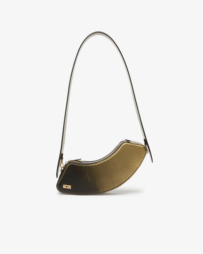 Comma Holographic Medium Shoulder Bag | Unisex Bags Black | GCDS®