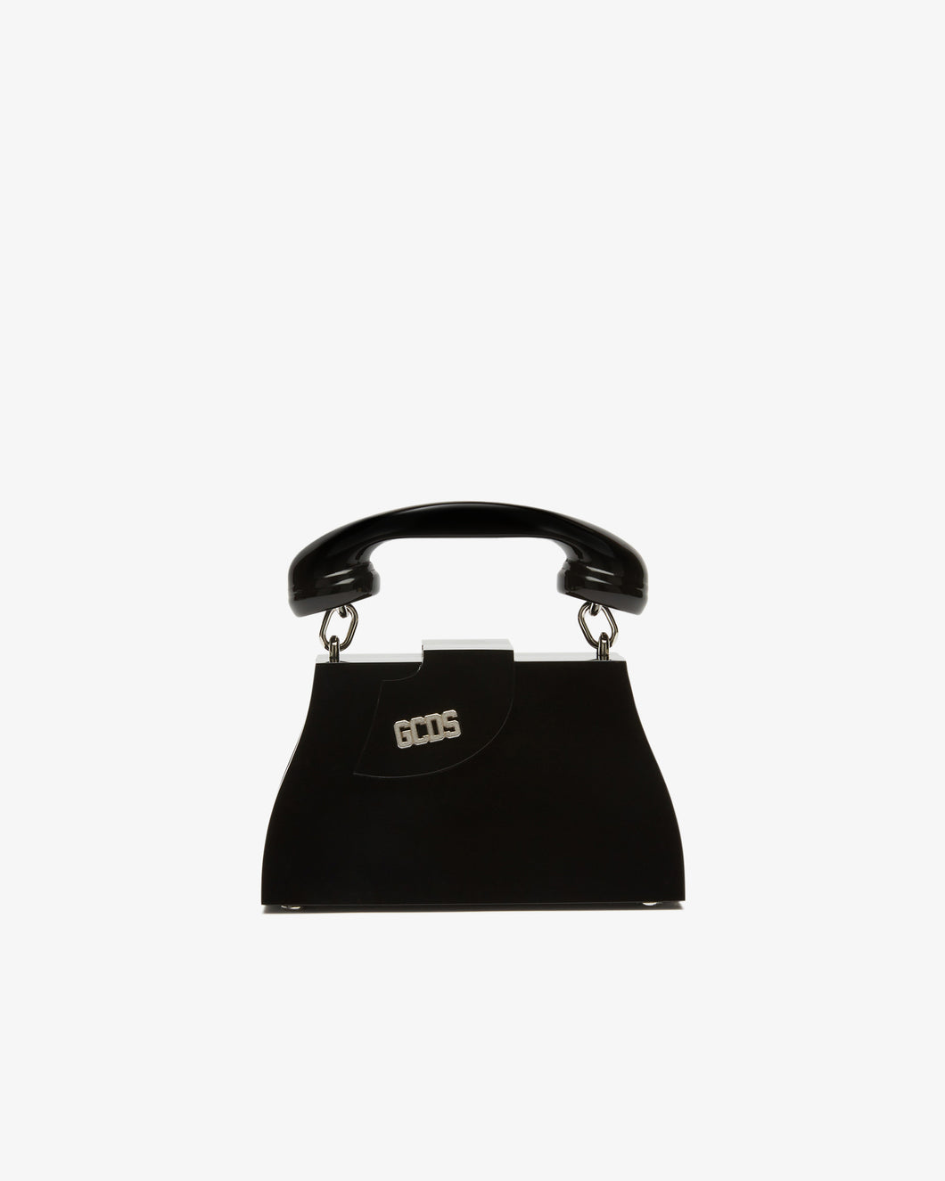 Call Me Comma Small Bag | Women Bags Black | GCDS®
