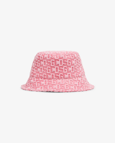 Gcds Monogram Bucket Hat | Women Hats Pink | GCDS®
