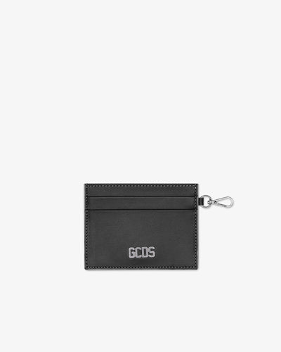 Comma Card Holder | Unisex Small Leather Goods Black | GCDS®