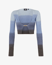 Load image into Gallery viewer, Lurex Degradé Mini Cardigan | Women Knitwear Multicolor | GCDS®
