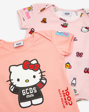 Load image into Gallery viewer, Hello Kitty Two-Piece Baby Bodysuit Set: Girl Playsuits and Gift Set Pink | GCDS
