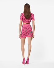Load image into Gallery viewer, Hello Kitty Jacquard Skirt : Women Skirts Fuchsia | GCDS
