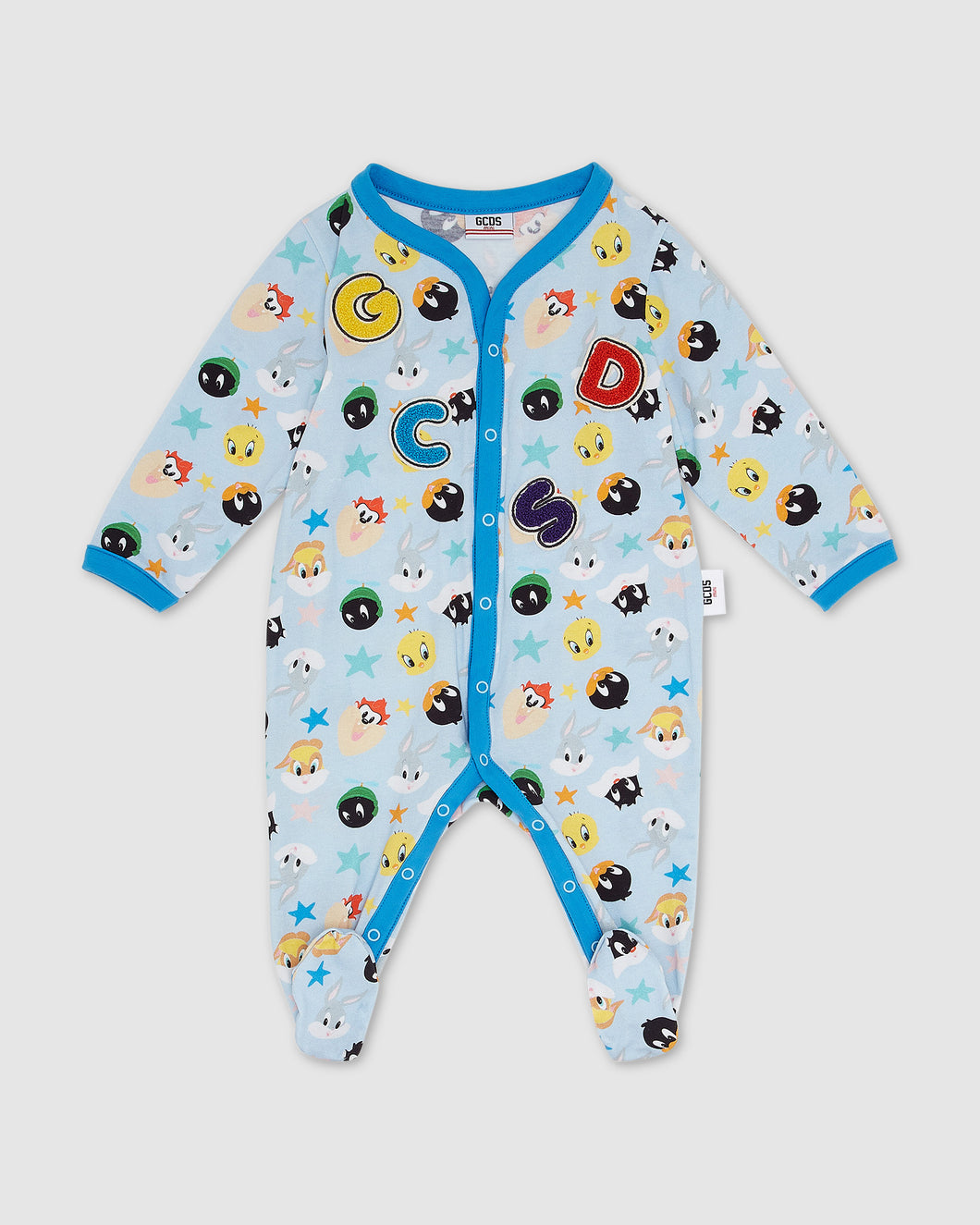 Looney Tunes Playsuit: Unisex  Playsuits and Gift Set Light blue | GCDS