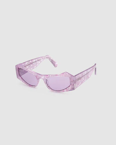 GD022 CAT-EYE SUNGLASSES: Unisex Sunglasses Violet | GCDS