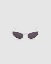 Load image into Gallery viewer, GD024 CAT-EYE SUNGLASSES: Unisex Sunglasses White | GCDS
