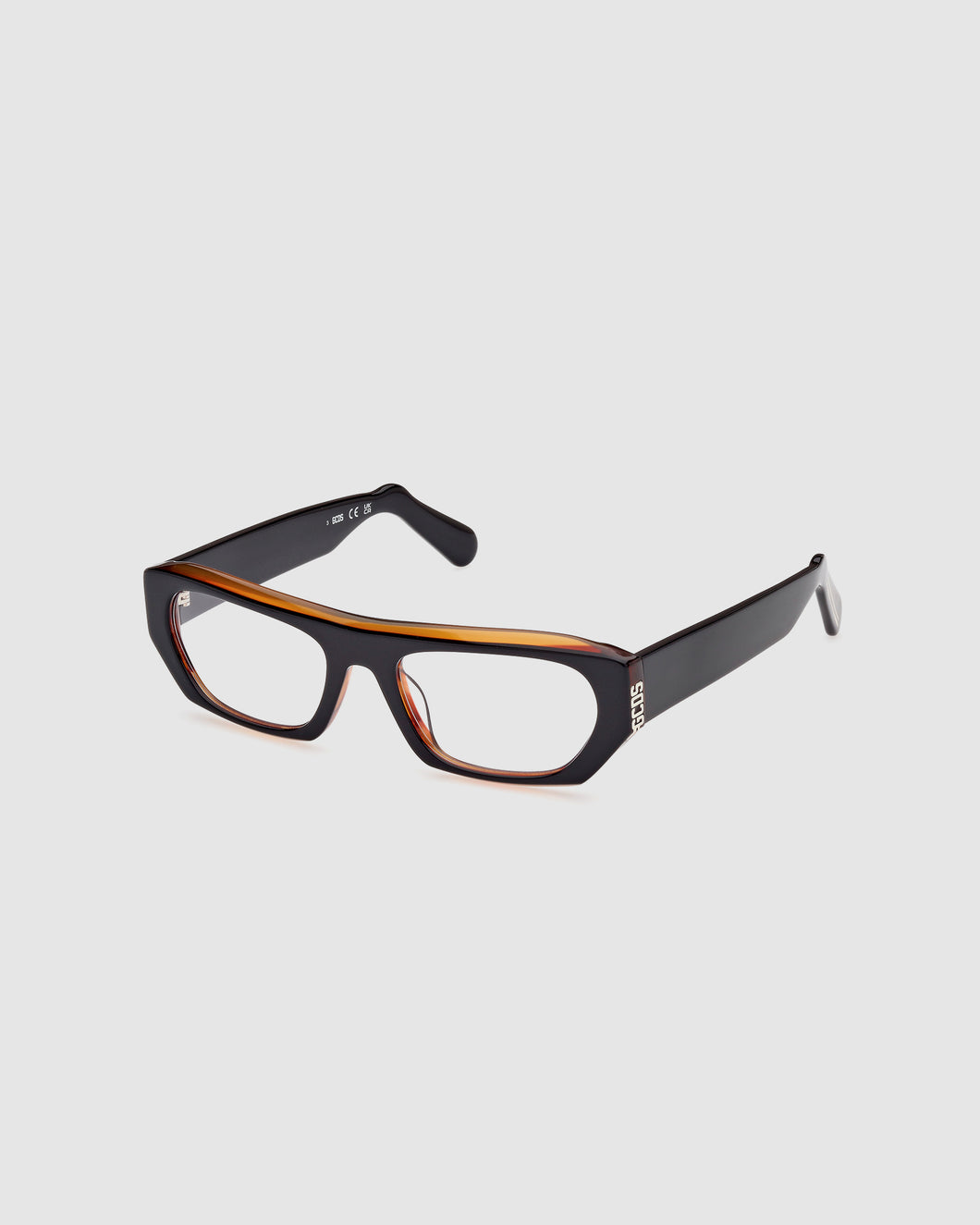 GD0029 Geometric eyeglasses : Unisex Sunglasses Brown  | GCDS