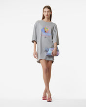 Load image into Gallery viewer, Spongebob Venus T-shirt Dress : Women Dress Grey | GCDS
