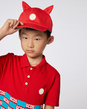 Load image into Gallery viewer, Baseball Cap: Unisex  Accessories Red | GCDS
