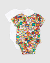 Load image into Gallery viewer, Animal Graphic Two-piece Playsuit: Unisex  Playsuits and Gift Set Multicolor | GCDS
