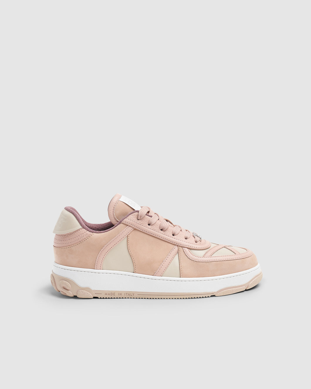 Nami leather sneakers: Women Shoes Pink | GCDS