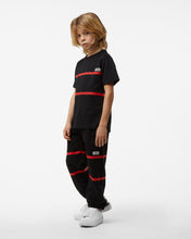 Load image into Gallery viewer, Junior Gcds Low Band Logo T-Shirt: Boy T-shirts Black | GCDS Spring/Summer 2023
