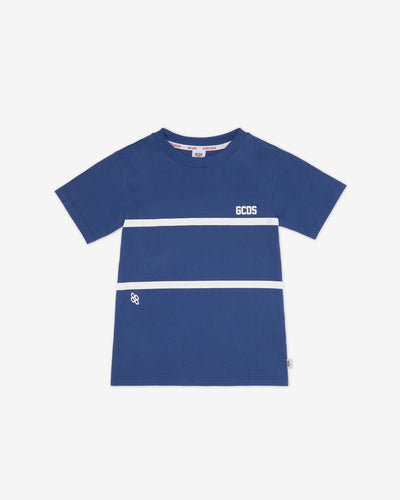 Junior Gcds Low Band Logo T-Shirt: Boy T-shirts Blue | GCDS Spring/Summer 2023