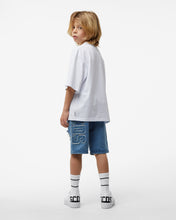 Load image into Gallery viewer, Junior Gcds Denim Bermuda: Boy Trousers &amp; Shorts Blue | GCDS Spring/Summer 2023
