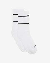 Load image into Gallery viewer, Junior Gcds Low Logo Band Socks: Unisex Socks White | GCDS Spring/Summer 2023
