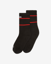 Load image into Gallery viewer, Junior Gcds Low Logo Band Socks: Unisex Socks Black | GCDS Spring/Summer 2023
