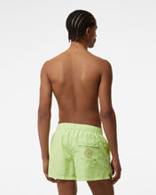 Load image into Gallery viewer, Surfing Wirdo Swim Shorts : Men Swimwear Lime | GCDS Spring/Summer 2023
