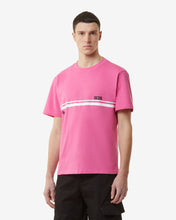 Load image into Gallery viewer, Gcds Low Logo Band Regular T-Shirt : Men T-shirts Fuchsia | GCDS Spring/Summer 2023
