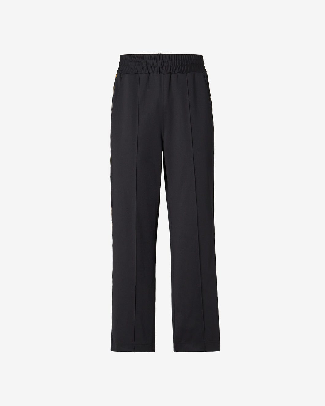 Reflective Print Logo Track Pants : Men Trousers Black | GCDS Spring/Summer 2023