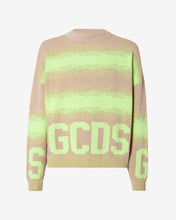 Load image into Gallery viewer, Gcds Cotton Low Band Degradé Sweater : Men Knitwear Beige | GCDS Spring/Summer 2023

