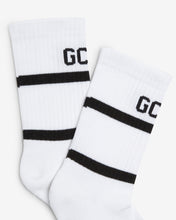 Load image into Gallery viewer, Gcds Low Logo Band Socks : Men Socks White | GCDS Spring/Summer 2023
