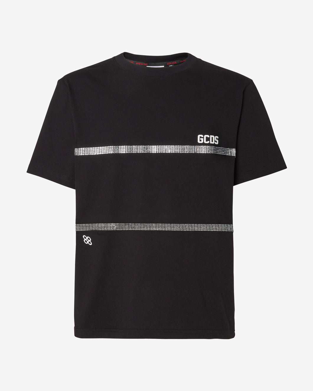 Bling Gcds Loose T-Shirt : Men T-shirts Black | GCDS Spring/Summer 2023