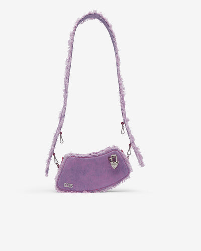 Comma Denim Small Crossbody Bag : Unisex Bags Pink | GCDS Spring/Summer 2023