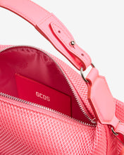 Load image into Gallery viewer, Matilda Mesh Medium Bag : Women Bags Pink fluo | GCDS Spring/Summer 2023
