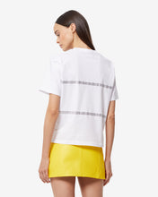 Load image into Gallery viewer, Bling Gcds T-Shirt : Women T-shirts White | GCDS Spring/Summer 2023
