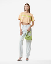 Load image into Gallery viewer, Gcds Bliss Crop Top : Women T-shirts Beige | GCDS Spring/Summer 2023

