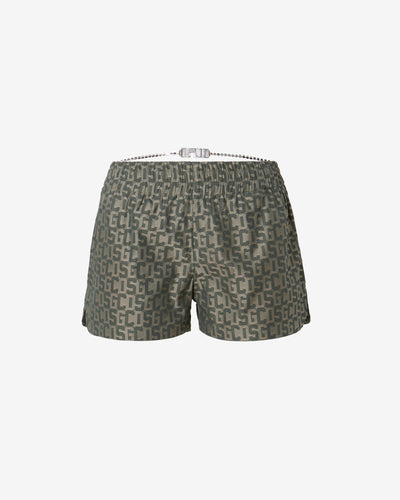 Bling Gcds Monogram Shorts : Women Trousers Multicolor | GCDS Spring/Summer 2023