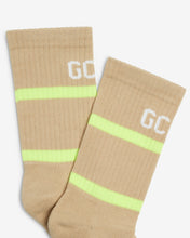 Load image into Gallery viewer, Gcds 88 Logo Socks : Unisex Socks Beige | GCDS Spring/Summer 2023
