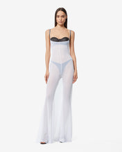 Load image into Gallery viewer, See Through Gown : Women Dress White | GCDS Spring/Summer 2023
